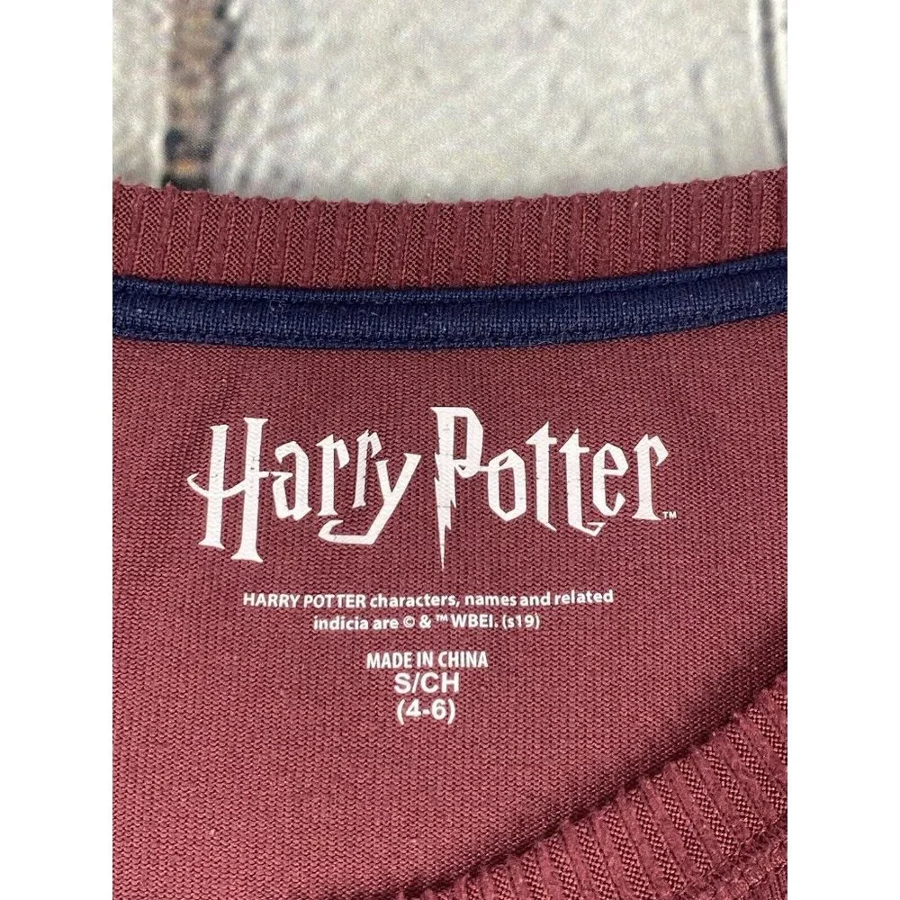 Harry‎ Potter Sleepwear Hogwarts Is My Home Sm Pajama Top Night Shirt W8000812HP